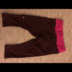 Lulu lemon Size 6 Cropped Leggings